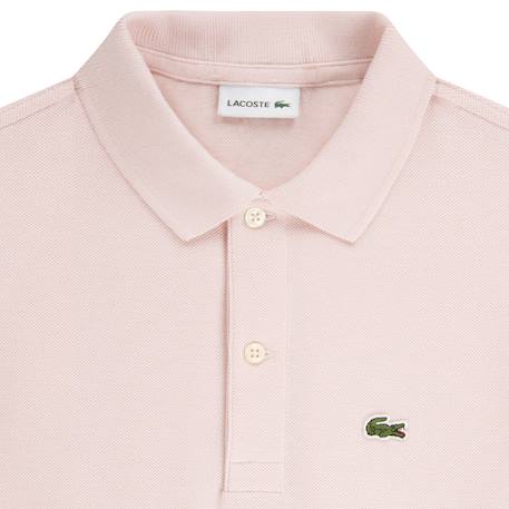 Polo enfant en coton Gris chiné, vert+Nidus, vert 10 - vertbaudet enfant 