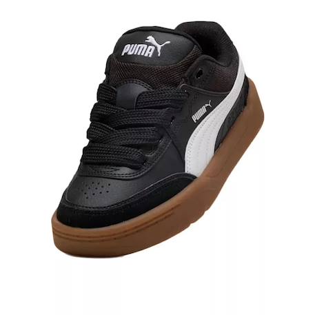 Baskets enfant en daim Blanc/noir+Noir/blanc 12 - vertbaudet enfant 