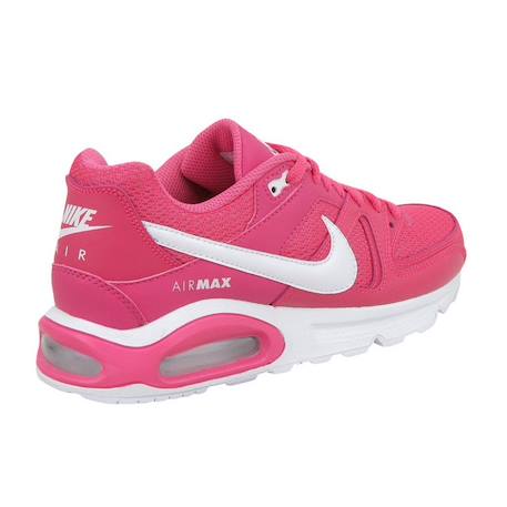 Baskets fille en cuir Rose foncé, blanc 5 - vertbaudet enfant 