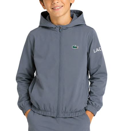 Veste de survêtement enfant Gris, vert 5 - vertbaudet enfant 