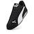 Baskets enfant en cuir Noir, blanc+Rouge, blanc 5 - vertbaudet enfant 