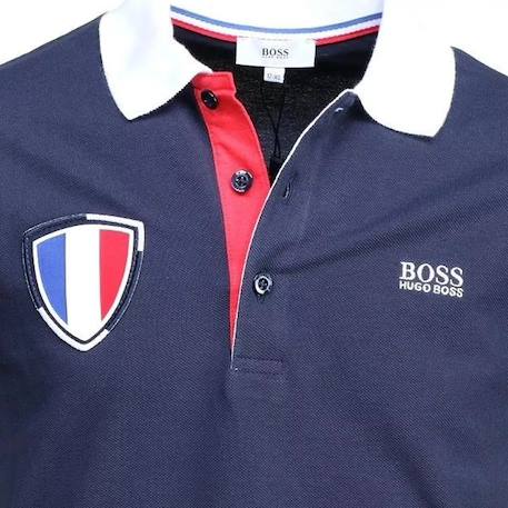 Polo enfant en coton Bleu+Rouge 3 - vertbaudet enfant 