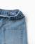 Short midi en jean à enfiler avec cordon Bleu+Bleu clair+Bleu foncé 8 - vertbaudet enfant 