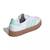 Baskets enfant en cuir Blanc/vert 5 - vertbaudet enfant 