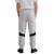 Pantalon de survêtement enfant en coton Gris clair+Noir foncé 4 - vertbaudet enfant 