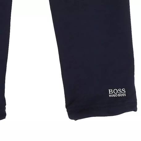 Pantalon de survêtement enfant en coton Bleu+Gris+Noir 12 - vertbaudet enfant 