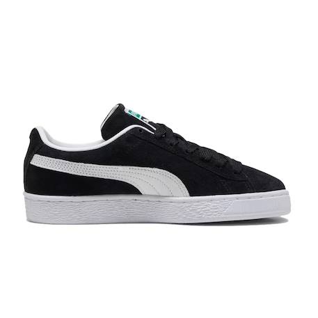 Baskets enfant en daim Noir/blanc+Rouge/ blanc 2 - vertbaudet enfant 