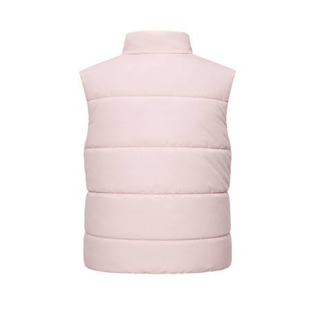 Doudoune sans manches enfant Rose clair 2 - vertbaudet enfant 