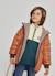 Parka garçon tissu technique réversible Marron 2 - vertbaudet enfant 