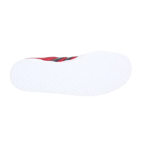 Baskets enfant en cuir Rouge, noir 5 - vertbaudet enfant 