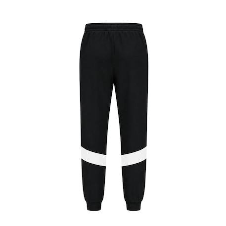 Pantalon de survêtement enfant en coton Gris clair+Noir foncé 8 - vertbaudet enfant 
