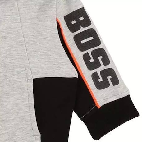 Sweat enfant en coton Gris, noir 3 - vertbaudet enfant 