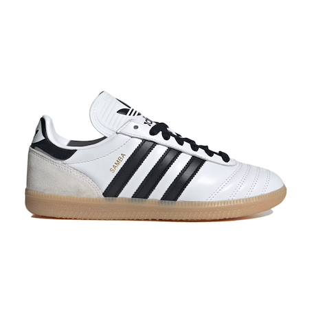Baskets enfant en cuir Blanc, noir+Blanc, vert, noir 3 - vertbaudet enfant 