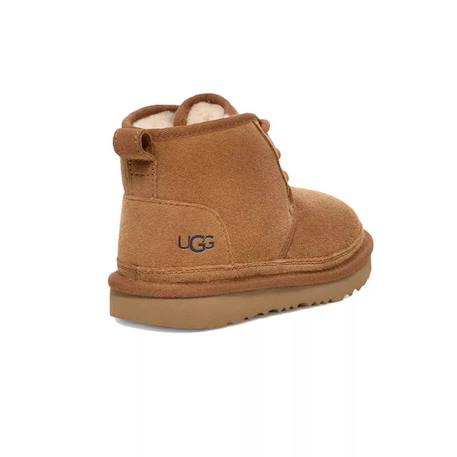 Boots enfant en daim Marron+Noir 4 - vertbaudet enfant 