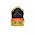 Baskets enfant Noir, jaune, orange. 4 - vertbaudet enfant 