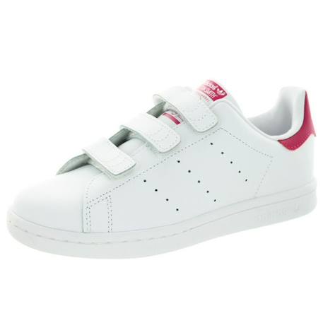Baskets fille en cuir Blanc 2 - vertbaudet enfant 