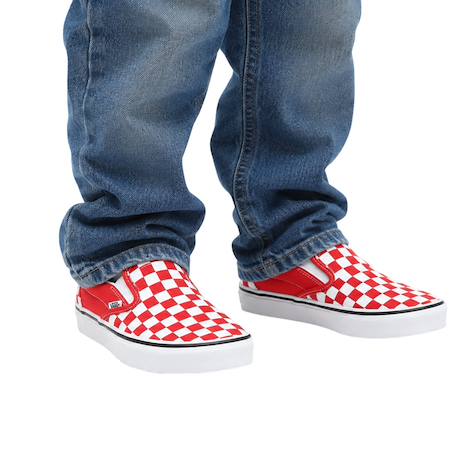 Basket enfant Rouge, blanc 4 - vertbaudet enfant 