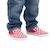 Basket enfant Rouge, blanc 4 - vertbaudet enfant 