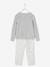 Pyjama fille velours masque de chat gris 3 - vertbaudet enfant 