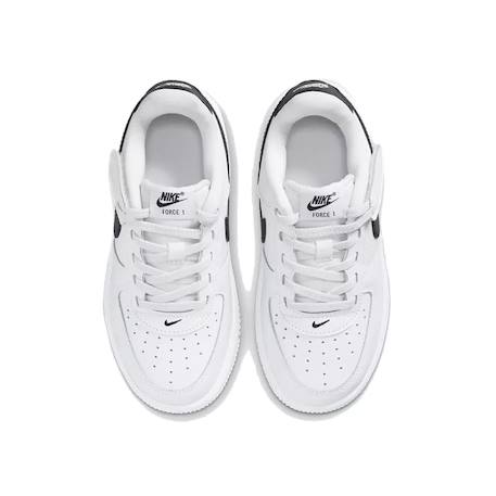 Basket enfant en cuir Blanc/noir+Noir/ noir 5 - vertbaudet enfant 