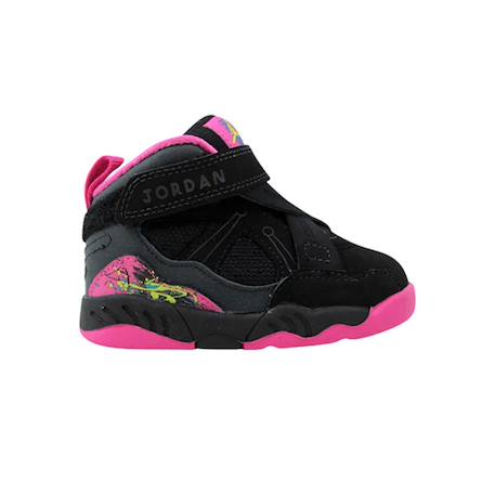 Baskets bébé en cuir Rose, noir 3 - vertbaudet enfant 