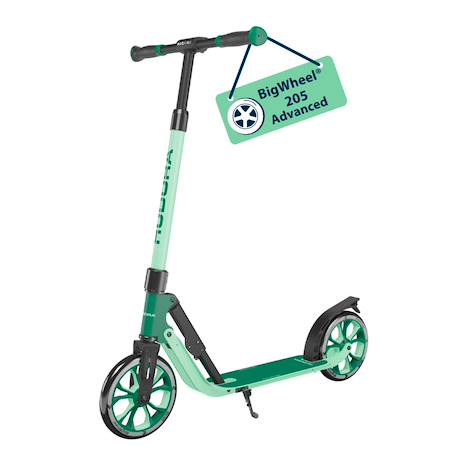 Trottinette bigwheel® 205 advanced Vert pin 1 - vertbaudet enfant 