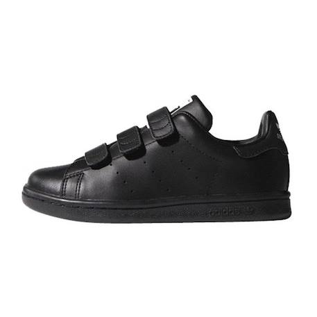 Baskets bébé en cuir Noir 1 - vertbaudet enfant 