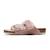 Sandales enfant en daim Marron, blanc+Rose clair 6 - vertbaudet enfant 