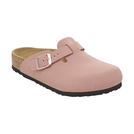 Sandales enfant en cuir Rose clair 3 - vertbaudet enfant 