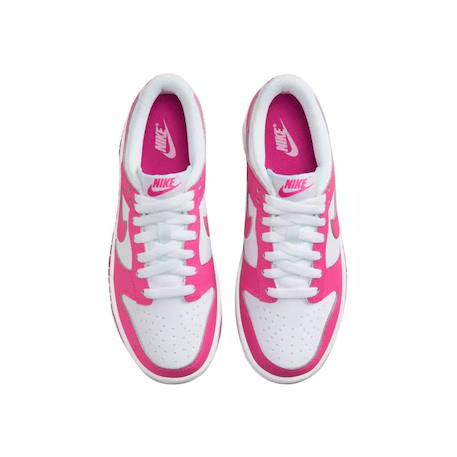 Baskets enfant en cuir Bleu, blanc, beige.+Fushia/blanc 10 - vertbaudet enfant 