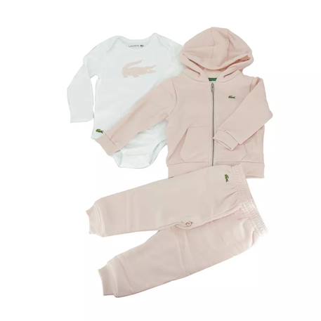Ensemble de survêtement bébé en coton Rose 1 - vertbaudet enfant 