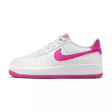 Baskets enfant en cuir Blanc et bleu ciel+Blanc et rose 7 - vertbaudet enfant 