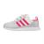Baskets fille en daim Blanc 1 - vertbaudet enfant 