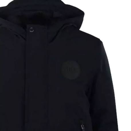 Parka enfant Noir foncé+Rouge 3 - vertbaudet enfant 
