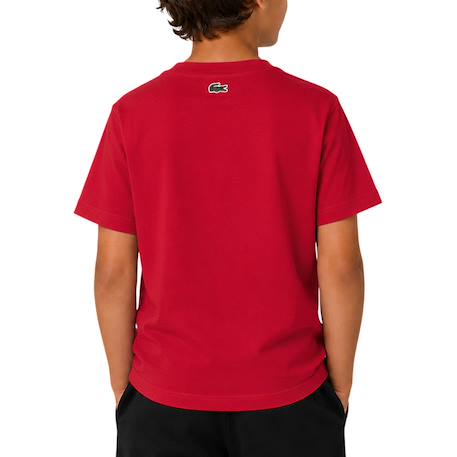 Tee-shirt enfant en coton Blanc, vert+Rouge, vert 10 - vertbaudet enfant 