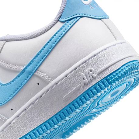 Baskets enfant en cuir Blanc et bleu ciel+Blanc et rose 6 - vertbaudet enfant 