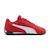 Baskets enfant en cuir Noir, blanc+Rouge, blanc 9 - vertbaudet enfant 