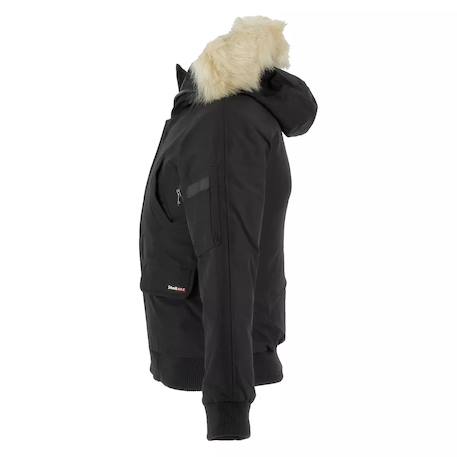 Parka a capuche enfant Marine+Noir 9 - vertbaudet enfant 