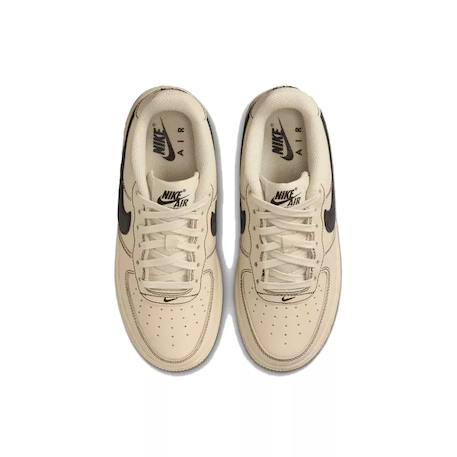Baskets enfant en cuir Kaki clair, noir 4 - vertbaudet enfant 