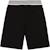 Short garçon en coton Noir, blanc 2 - vertbaudet enfant 