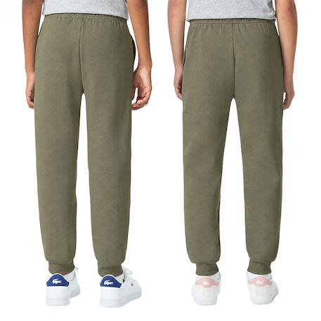 Pantalon de survêtement enfant en coton Aral, vert+Kaki, vert 10 - vertbaudet enfant 