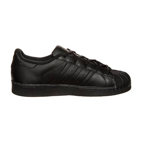 Baskets enfant en cuir Noir foncé 2 - vertbaudet enfant 