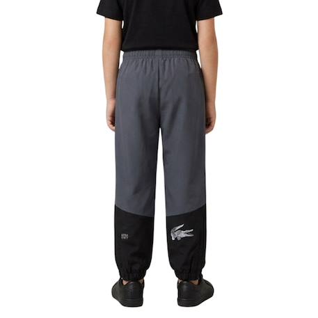 Pantalon de survêtement enfant Farine, vert+Noir, gris 10 - vertbaudet enfant 