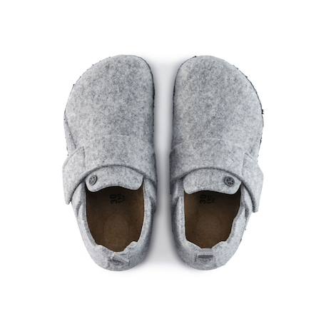 Chaussons enfant Gris clair+Rouge vif 5 - vertbaudet enfant 