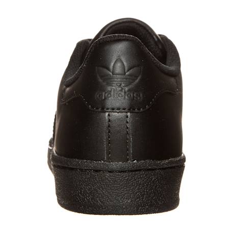 Baskets enfant en cuir Noir foncé 4 - vertbaudet enfant 