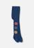 Collant imprimé smileys Bleu 3 - vertbaudet enfant 