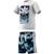 Ensemble de survêtement bébé en coton Blanc, camouflage 1 - vertbaudet enfant 