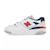 Baskets enfant en cuir Blanc/rouge/bleu 1 - vertbaudet enfant 
