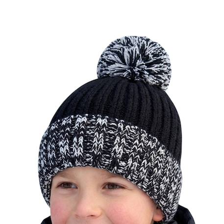Bonnet enfant Noir, gris 4 - vertbaudet enfant 
