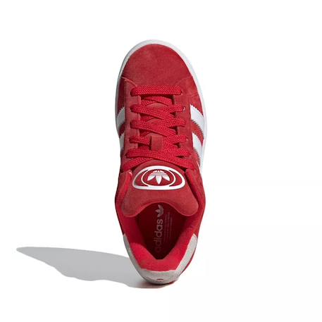 Baskets enfant en daim Rouge/ blanc 5 - vertbaudet enfant 